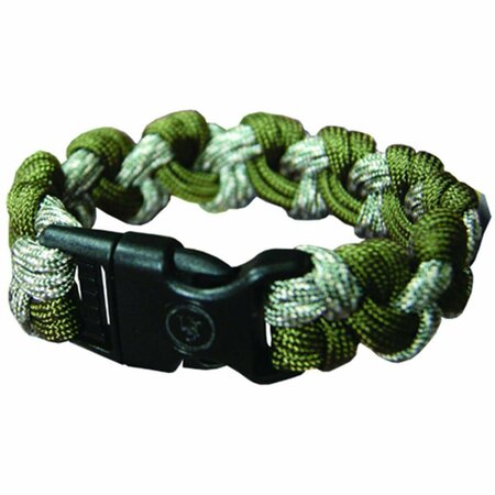 ULTIMATE SURVIVAL TECHNOLOGIES Para 550 Paracord Bracelet with Compass, Camo UL460470